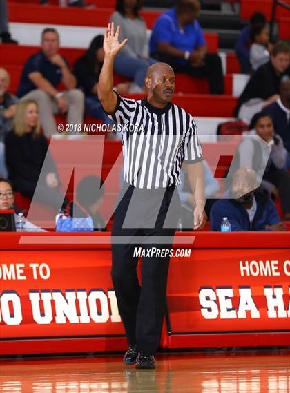 Thumbnail 3 in George Washington Prep vs. Notre Dame (SO) (Ryse Williams Pac Shores Tournament) photogallery.
