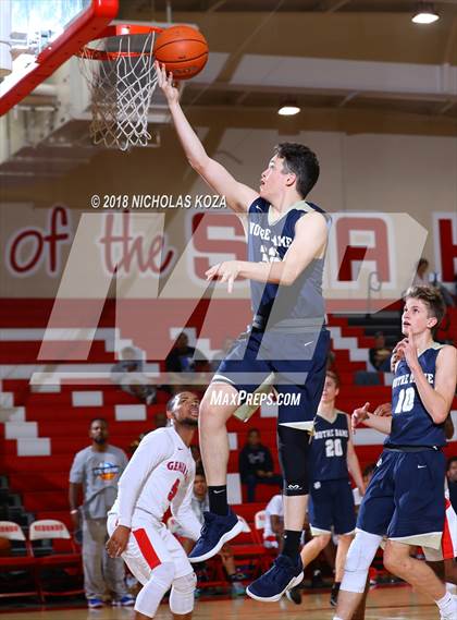 Thumbnail 3 in George Washington Prep vs. Notre Dame (SO) (Ryse Williams Pac Shores Tournament) photogallery.