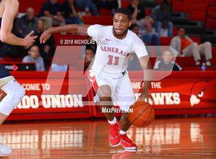 Thumbnail 2 in George Washington Prep vs. Notre Dame (SO) (Ryse Williams Pac Shores Tournament) photogallery.