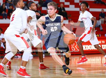 Thumbnail 2 in George Washington Prep vs. Notre Dame (SO) (Ryse Williams Pac Shores Tournament) photogallery.