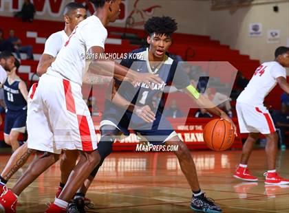 Thumbnail 3 in George Washington Prep vs. Notre Dame (SO) (Ryse Williams Pac Shores Tournament) photogallery.