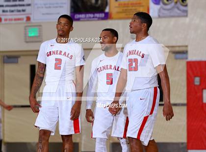 Thumbnail 2 in George Washington Prep vs. Notre Dame (SO) (Ryse Williams Pac Shores Tournament) photogallery.