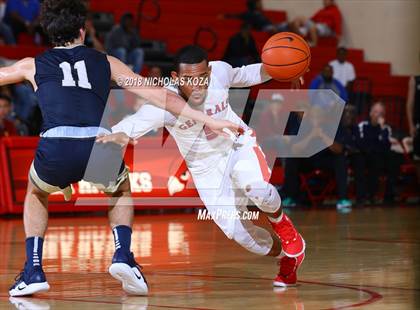 Thumbnail 3 in George Washington Prep vs. Notre Dame (SO) (Ryse Williams Pac Shores Tournament) photogallery.
