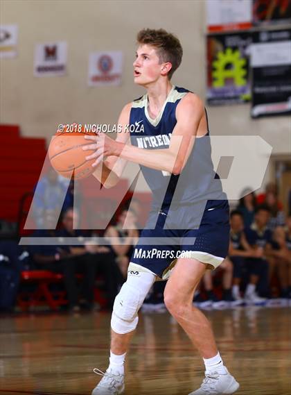 Thumbnail 3 in George Washington Prep vs. Notre Dame (SO) (Ryse Williams Pac Shores Tournament) photogallery.