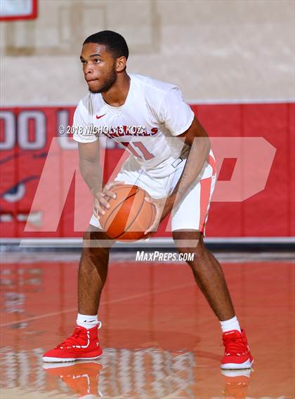 Thumbnail 1 in George Washington Prep vs. Notre Dame (SO) (Ryse Williams Pac Shores Tournament) photogallery.
