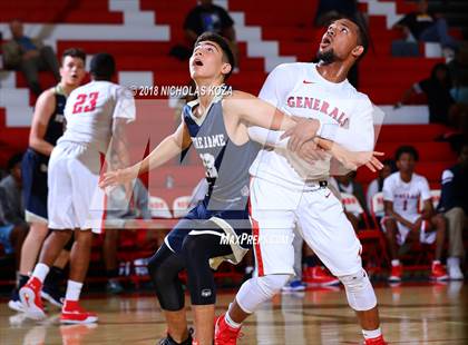 Thumbnail 1 in George Washington Prep vs. Notre Dame (SO) (Ryse Williams Pac Shores Tournament) photogallery.