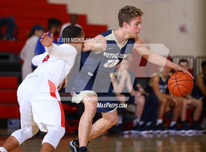 Thumbnail 3 in George Washington Prep vs. Notre Dame (SO) (Ryse Williams Pac Shores Tournament) photogallery.