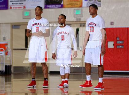 Thumbnail 3 in George Washington Prep vs. Notre Dame (SO) (Ryse Williams Pac Shores Tournament) photogallery.