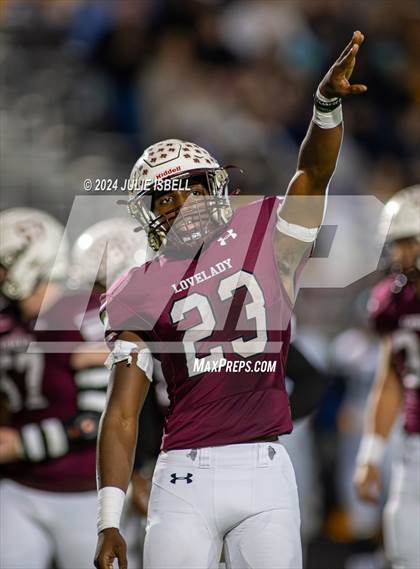 Thumbnail 3 in West Hardin vs. Lovelady (UIL Football 2A Division ll Bi-District) photogallery.
