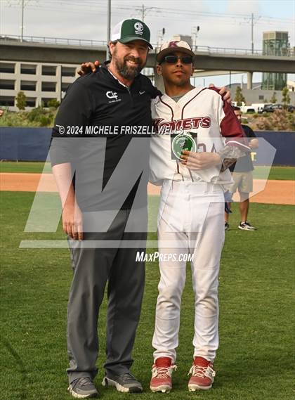 Thumbnail 2 in Kearny vs Mount Miguel( CIF SDS Division 5 Final) photogallery.