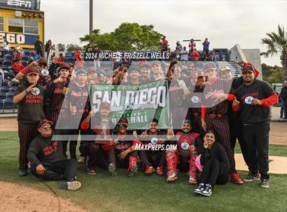 Thumbnail 2 in Kearny vs Mount Miguel( CIF SDS Division 5 Final) photogallery.