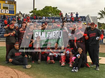 Thumbnail 3 in Kearny vs Mount Miguel( CIF SDS Division 5 Final) photogallery.