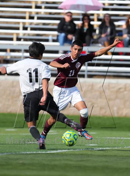 Thumbnail 3 in West Campus vs. Riverbank (CIF SJS D5 Final) photogallery.