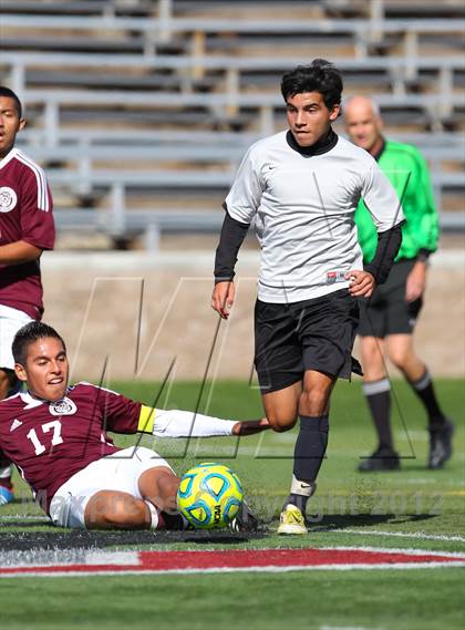 Thumbnail 3 in West Campus vs. Riverbank (CIF SJS D5 Final) photogallery.