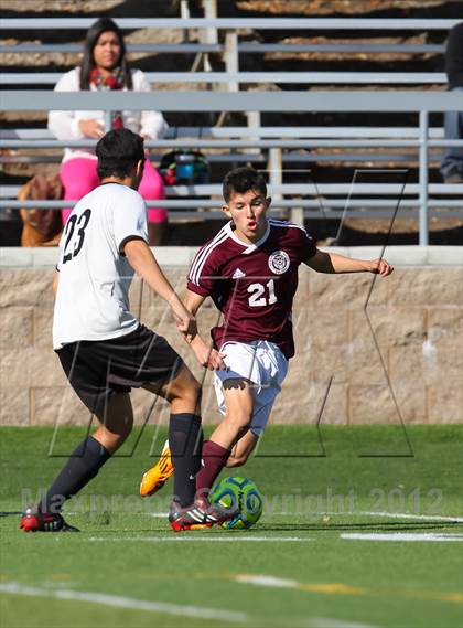 Thumbnail 3 in West Campus vs. Riverbank (CIF SJS D5 Final) photogallery.