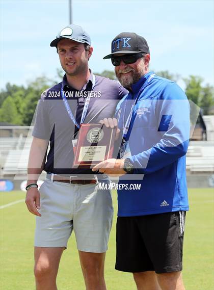 Thumbnail 2 in Christ the King @ Woods Charter (NCHSAA 1A Championship Pregame & Awards) photogallery.