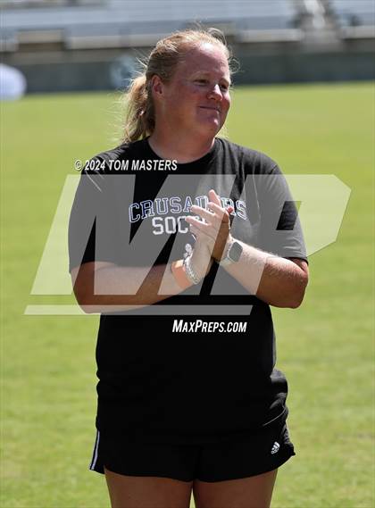 Thumbnail 1 in Christ the King @ Woods Charter (NCHSAA 1A Championship Pregame & Awards) photogallery.