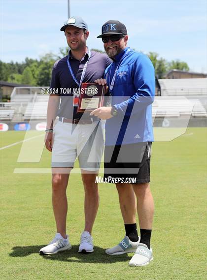 Thumbnail 3 in Christ the King @ Woods Charter (NCHSAA 1A Championship Pregame & Awards) photogallery.