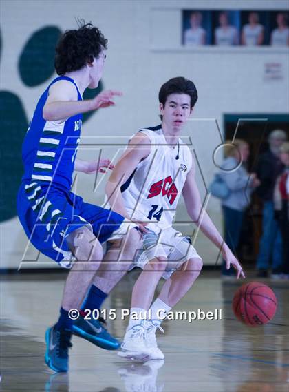 Thumbnail 2 in Scottsdale Christian Academy vs New Trier (Horizon Holiday Hoops Tournament) photogallery.