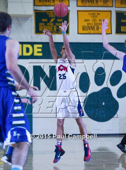 Thumbnail 1 in Scottsdale Christian Academy vs New Trier (Horizon Holiday Hoops Tournament) photogallery.