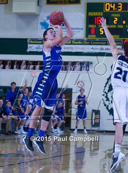 Thumbnail 2 in Scottsdale Christian Academy vs New Trier (Horizon Holiday Hoops Tournament) photogallery.