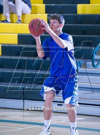 Thumbnail 1 in Scottsdale Christian Academy vs New Trier (Horizon Holiday Hoops Tournament) photogallery.