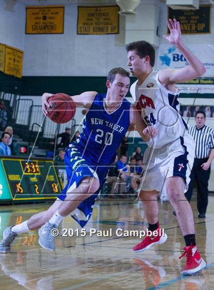 Thumbnail 1 in Scottsdale Christian Academy vs New Trier (Horizon Holiday Hoops Tournament) photogallery.