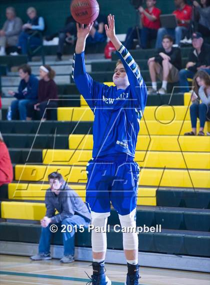 Thumbnail 1 in Scottsdale Christian Academy vs New Trier (Horizon Holiday Hoops Tournament) photogallery.