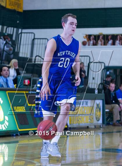 Thumbnail 3 in Scottsdale Christian Academy vs New Trier (Horizon Holiday Hoops Tournament) photogallery.