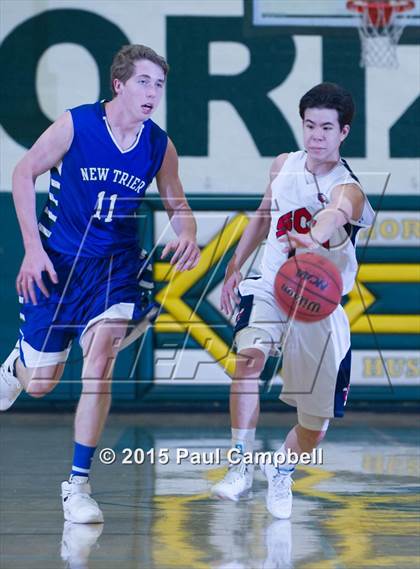 Thumbnail 1 in Scottsdale Christian Academy vs New Trier (Horizon Holiday Hoops Tournament) photogallery.