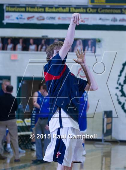 Thumbnail 3 in Scottsdale Christian Academy vs New Trier (Horizon Holiday Hoops Tournament) photogallery.