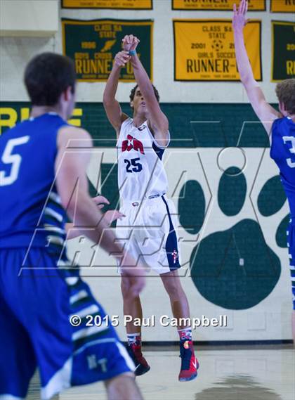 Thumbnail 2 in Scottsdale Christian Academy vs New Trier (Horizon Holiday Hoops Tournament) photogallery.