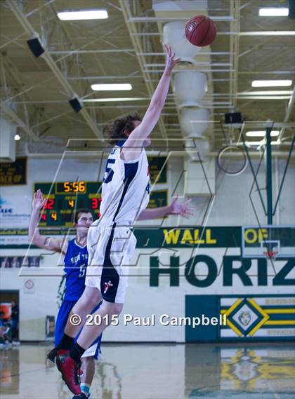 Thumbnail 3 in Scottsdale Christian Academy vs New Trier (Horizon Holiday Hoops Tournament) photogallery.