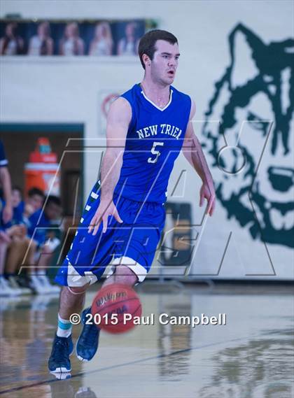 Thumbnail 2 in Scottsdale Christian Academy vs New Trier (Horizon Holiday Hoops Tournament) photogallery.