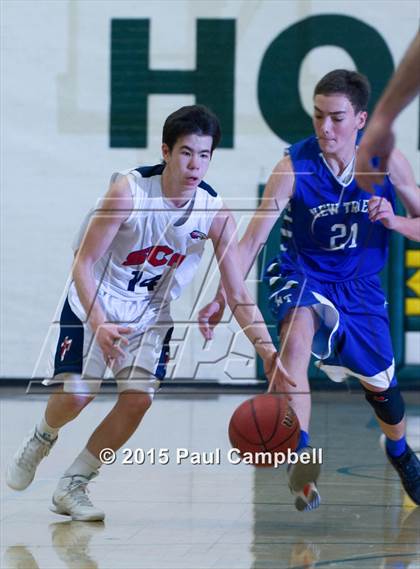 Thumbnail 3 in Scottsdale Christian Academy vs New Trier (Horizon Holiday Hoops Tournament) photogallery.