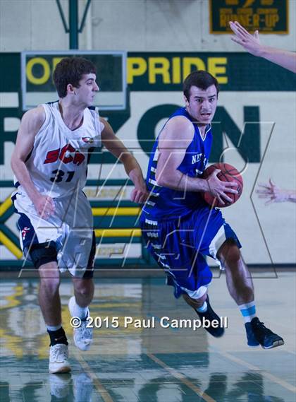 Thumbnail 1 in Scottsdale Christian Academy vs New Trier (Horizon Holiday Hoops Tournament) photogallery.