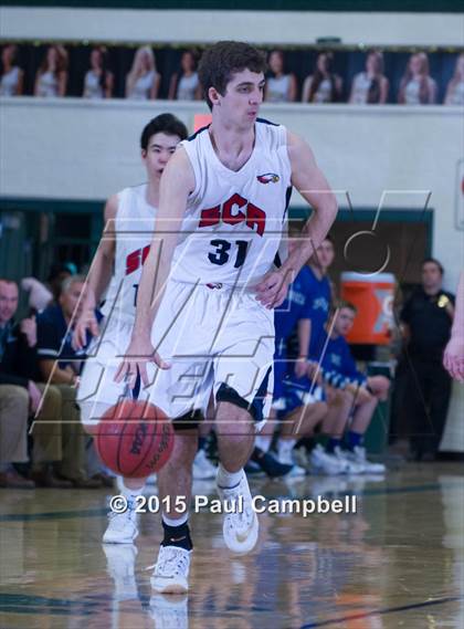 Thumbnail 1 in Scottsdale Christian Academy vs New Trier (Horizon Holiday Hoops Tournament) photogallery.