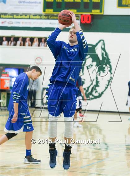 Thumbnail 2 in Scottsdale Christian Academy vs New Trier (Horizon Holiday Hoops Tournament) photogallery.