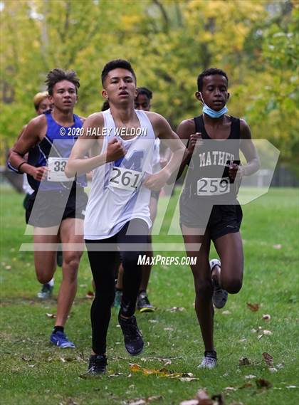 Thumbnail 2 in Mather Invitational Cross Country Meet  photogallery.