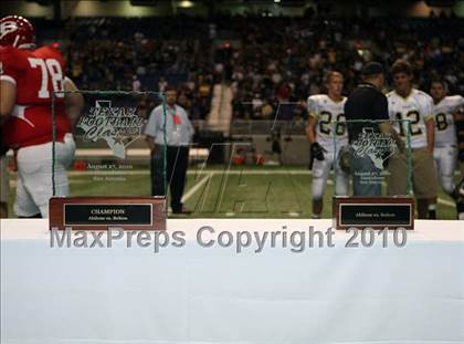 Thumbnail 3 in Abilene vs. Belton (Dave Campbell's Texas Football Classic) photogallery.