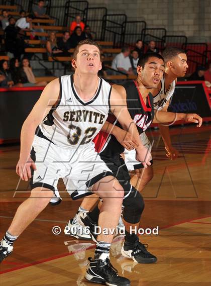 Thumbnail 1 in Servite vs. Ayala (Nike Extravaganza) photogallery.