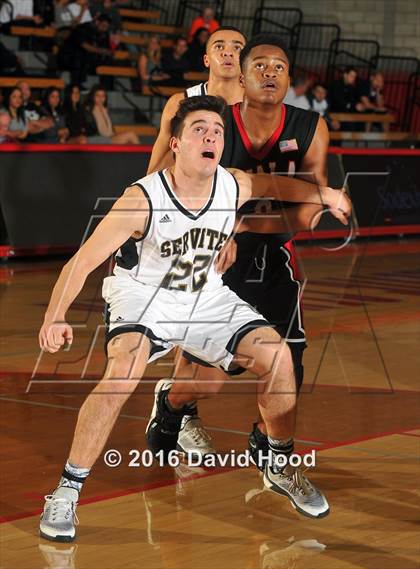 Thumbnail 1 in Servite vs. Ayala (Nike Extravaganza) photogallery.