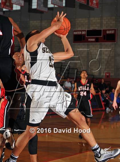 Thumbnail 3 in Servite vs. Ayala (Nike Extravaganza) photogallery.