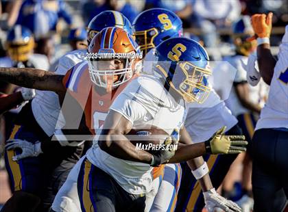 Thumbnail 2 in East St. Louis vs Chicago Simeon (IHSA 6A Quarterfinal) photogallery.