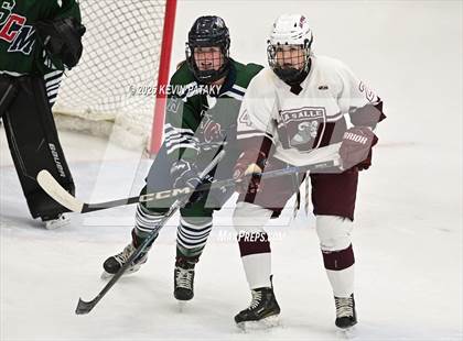 Thumbnail 2 in Smithfield/Coventry/Moses Brown vs. La Salle Academy (RIIL Final) photogallery.
