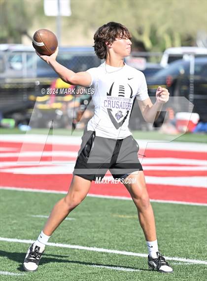 Thumbnail 3 in Payson vs. Northwest Christian (ACU 7v7 Tournament) photogallery.