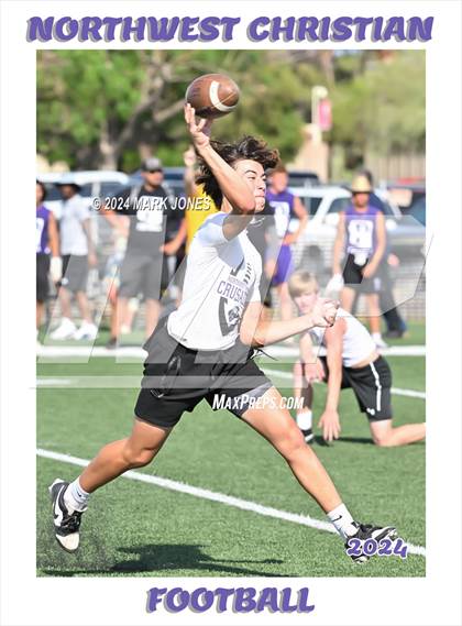Thumbnail 2 in Payson vs. Northwest Christian (ACU 7v7 Tournament) photogallery.