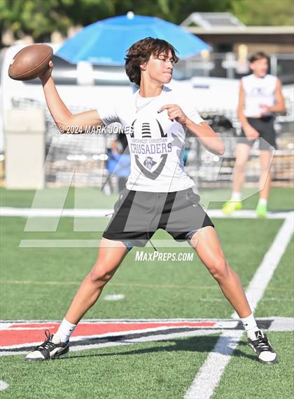 Thumbnail 3 in Payson vs. Northwest Christian (ACU 7v7 Tournament) photogallery.