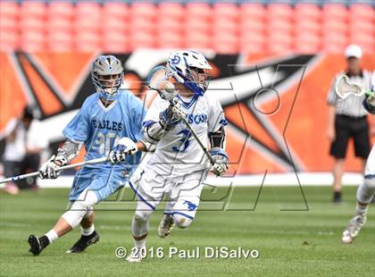 Thumbnail 3 in Dawson School vs. Valor Christian (CHSAA 4A Final) photogallery.