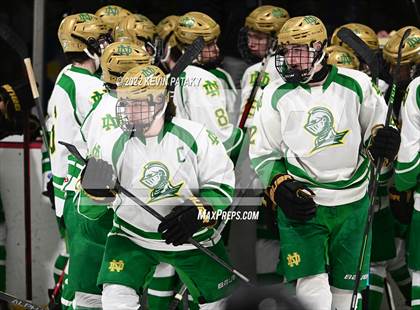 Thumbnail 1 in New Canaan vs. Notre Dame, WH (CIAC D1 Semifinal) photogallery.